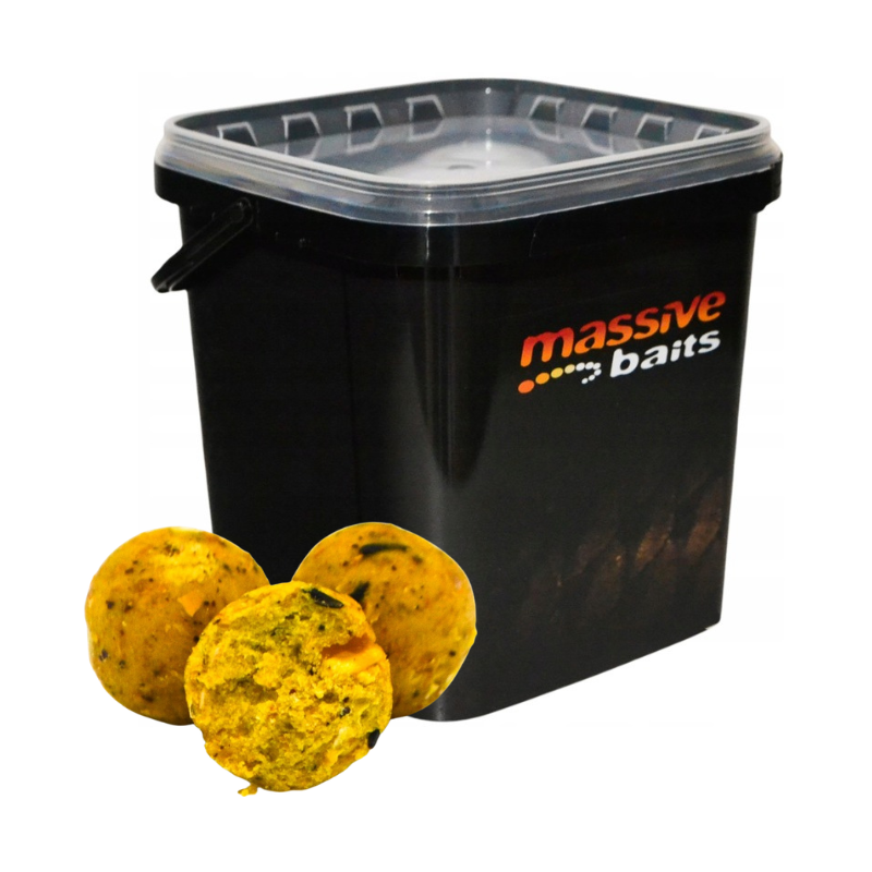 KULKI MASSIVE BAITS ECO 18mm 3kg MILKY WIADRO