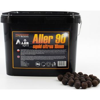 KULKI MASSIVE BAITS ALLER 90 SQUID CITRUS 18mm 5kg