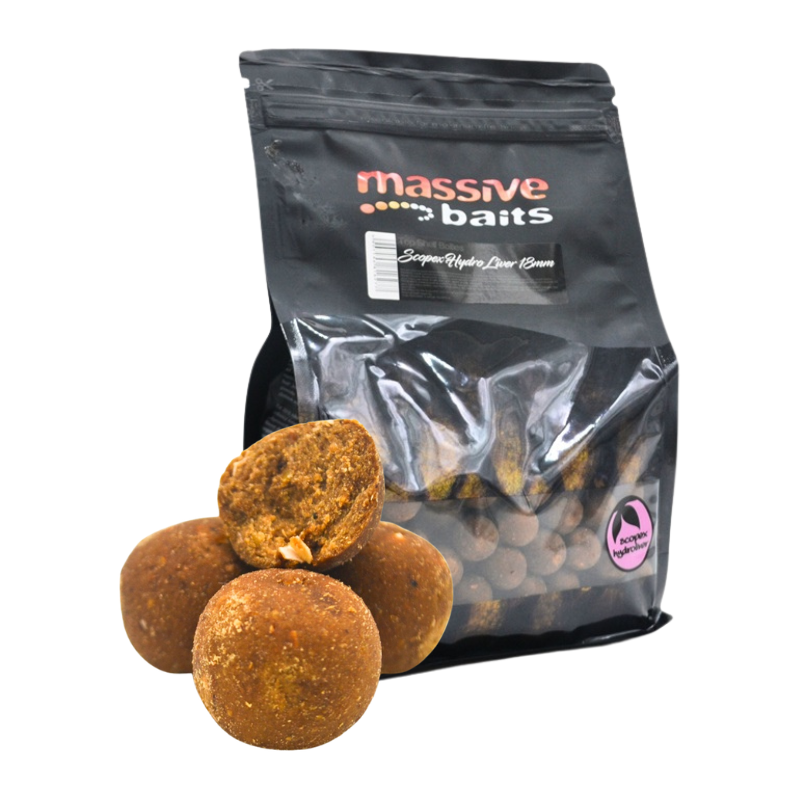 KULKI MASSIVE BAITS SCOPEX HYDRO LIVER 18mm 1kg