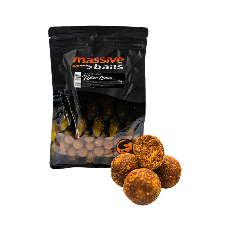 KULKI MASSIVE BAITS TOP SHELF KRILLER NEW 18mm 1kg
