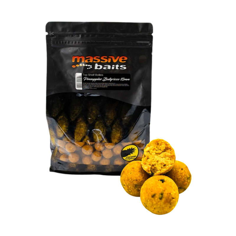 KULKI MASSIVE BAITS PINEAPPLEZ BUTYRICCO 18mm 1kg 