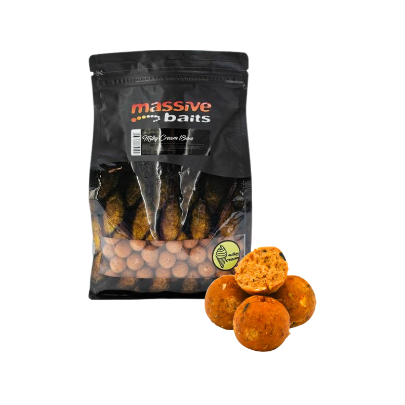 KULKI MASSIVE BAITS SPECIAL MILKY CREAM 18mm 1kg 