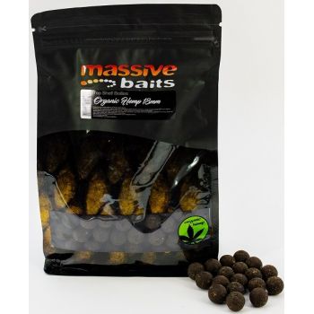 KULKI MASSIVE BAITS ORGANIC HEMP ROBIN GREEN 18mm 