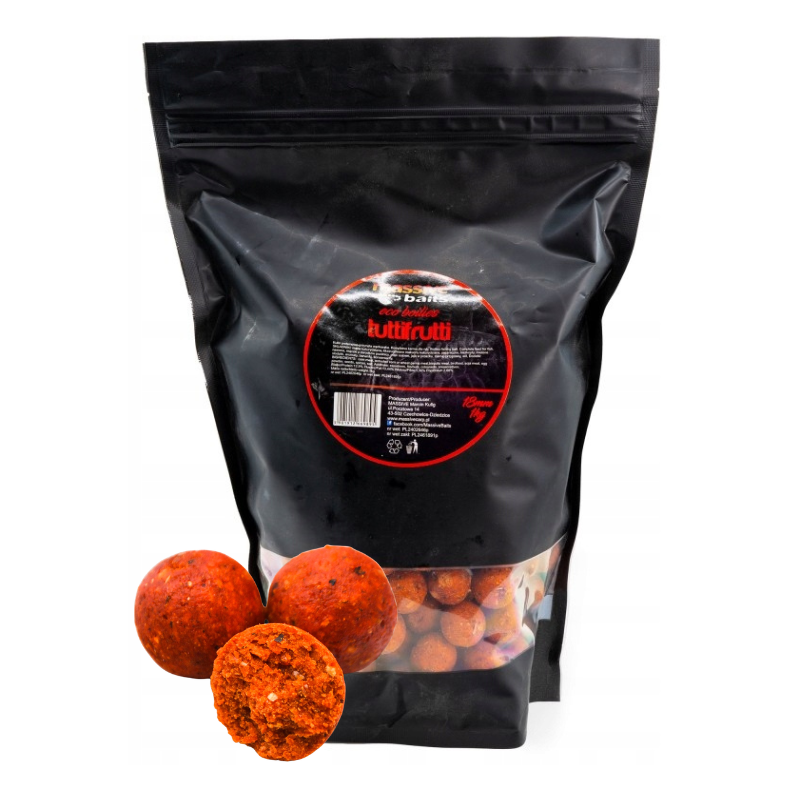 KULKI MASSIVE BAITS ECO 18mm 1kg TUTTI FRUTTI
