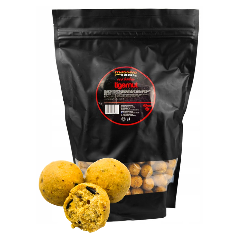 KULKI MASSIVE BAITS ECO BOILIES 18mm 1kg TIGERNUT