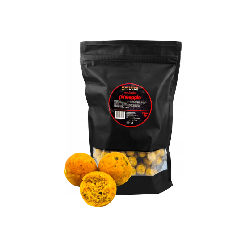 KULKI MASSIVE BAITS ECO BOILIES 18mm 1kg PINEAPPLE