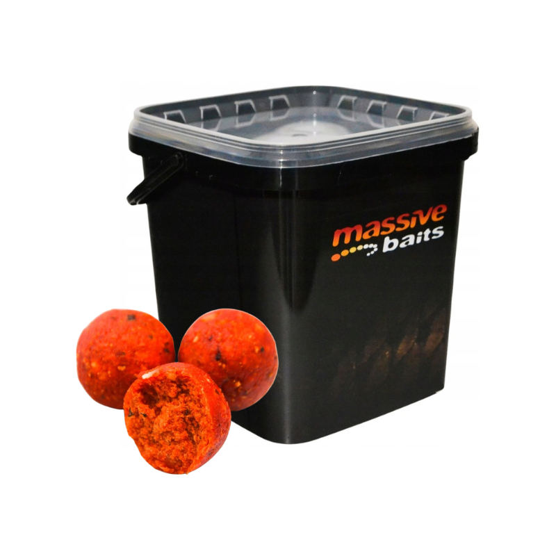 KULKI MASSIVE BAITS ECO 18mm 3kg PEACH WIADRO