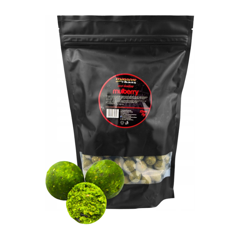 KULKI MASSIVE BAITS ECO BOILIES 18mm 1kg MULBERRY 