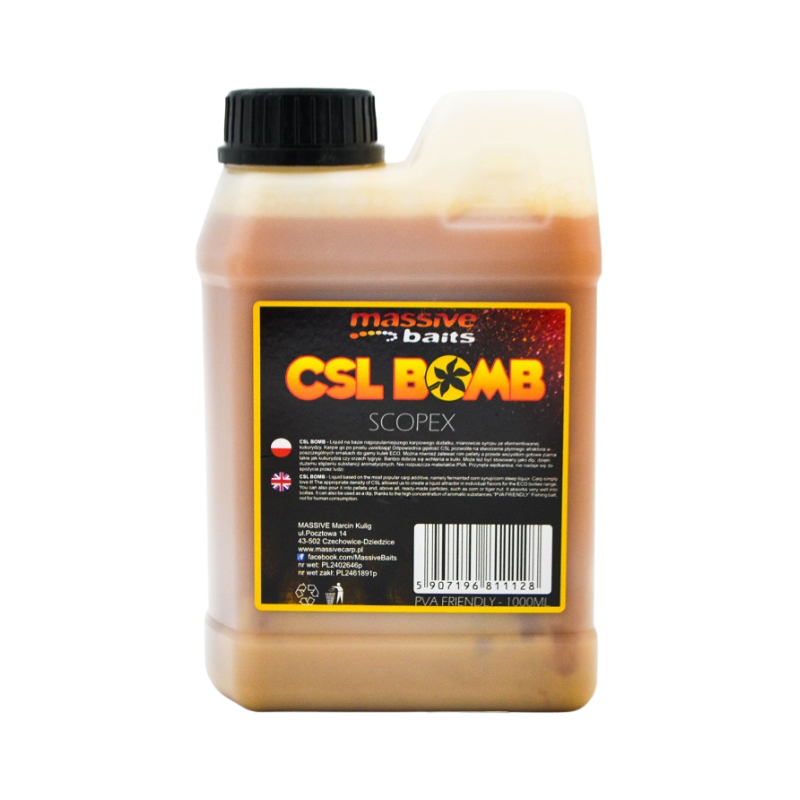 LIQUID BOOSTER MASSIVE BAITS CSL BOOMB SCOPEX 1L