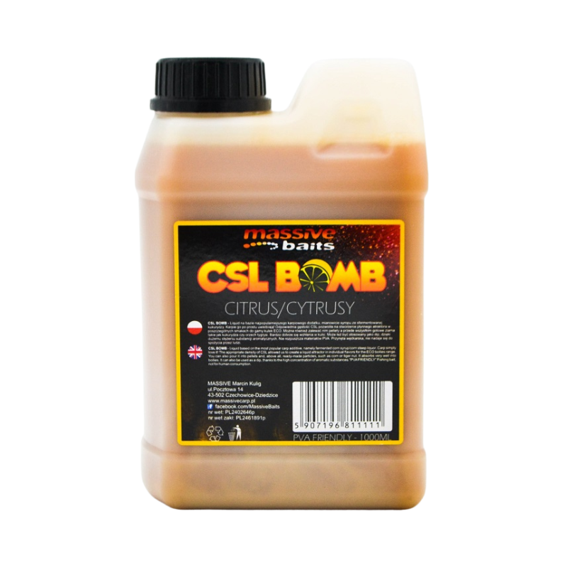 LIQUID BOOSTER MASSIVE BAITS CSL BOOMB CITRUS 1L