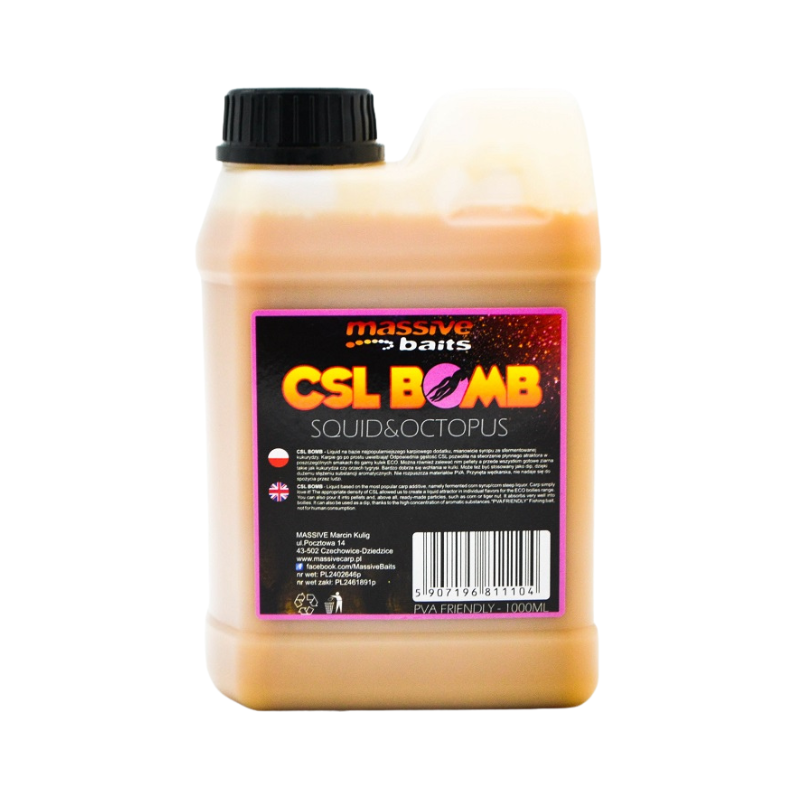 LIQUID BOOSTER MASSIVE BAITS CSL BOOMB SQUID OCTOP