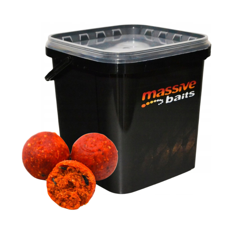 KULKI MASSIVE BAITS ECO 18mm 3kg KRILL WIADRO