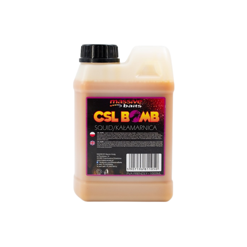 LIQUID BOOSTER MASSIVE BAITS CSL BOOMB SQUID 1L