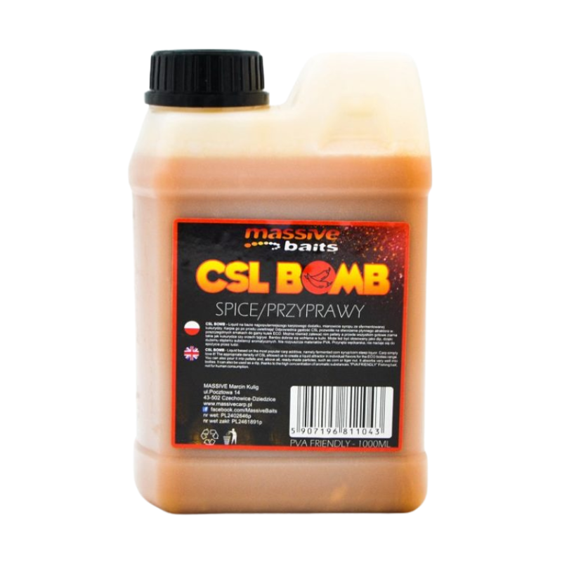 LIQUID BOOSTER MASSIVE BAITS CSL BOOMB SPICE 1L