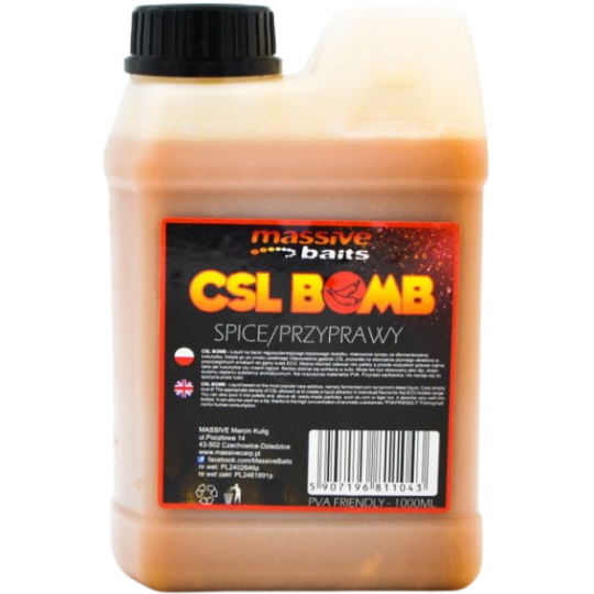 LIQUID BOOSTER MASSIVE BAITS CSL BOOMB SPICE 1L