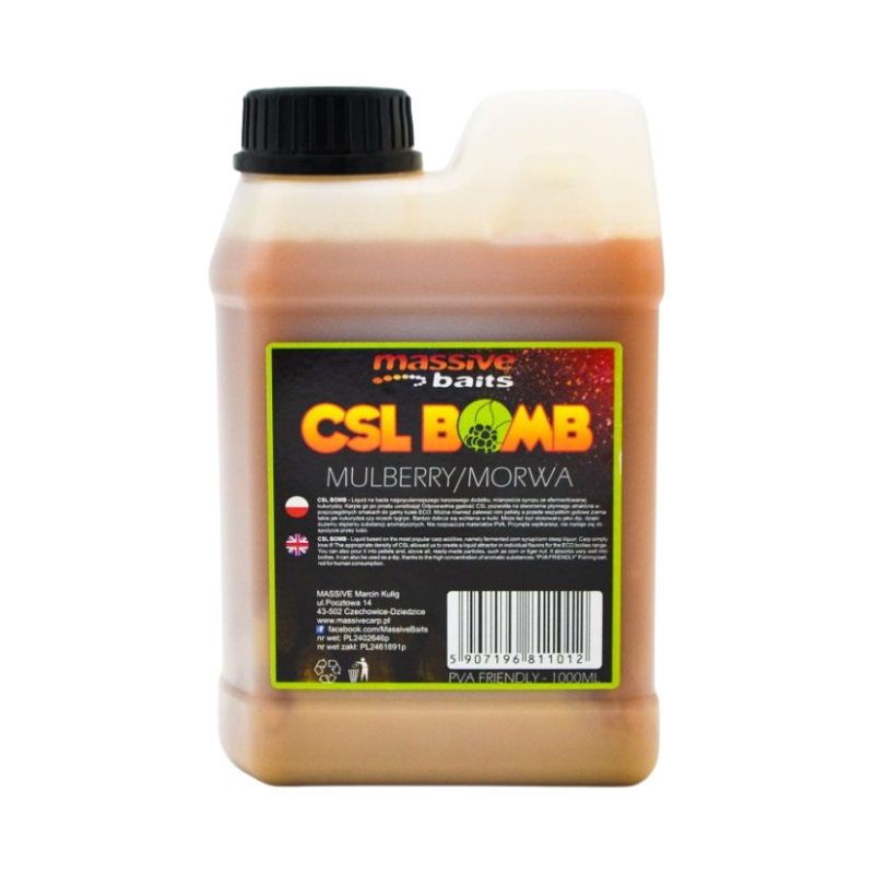 LIQUID BOOSTER MASSIVE BAITS CSL BOOMB MULBERRY