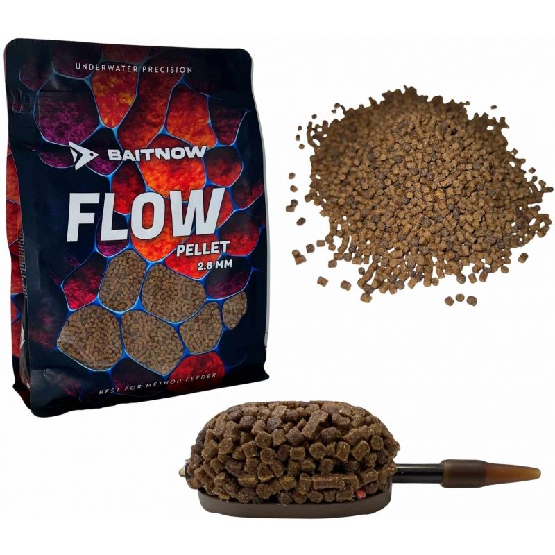 PELLET BAITNOW METHOD FEEDER FLOW 2,8mm 800g