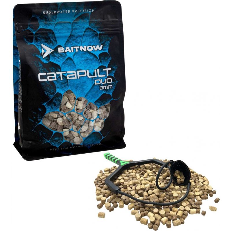 PELLET BAITNOW METHOD FEEDER CATAPULT DUO 8mm 800g