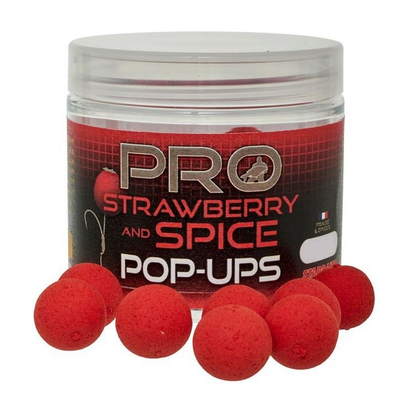 KULKI STARBAITS STRAWBERRY SPICE POP UP 12mm 50g