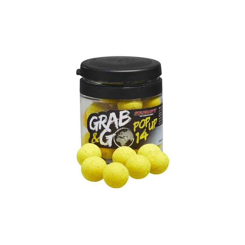 KULKI STARBAITS GRAB & GO POP UP 14mm SWEET CORN