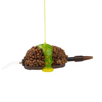 LIQUID BAITNOW M FEEDER DOUBLE DOSE GREEN GHOST 