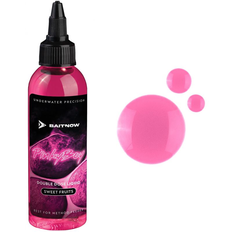 LIQUID BAITNOW METHOD FEEDER DOUBLE DOSE PINKY BOY