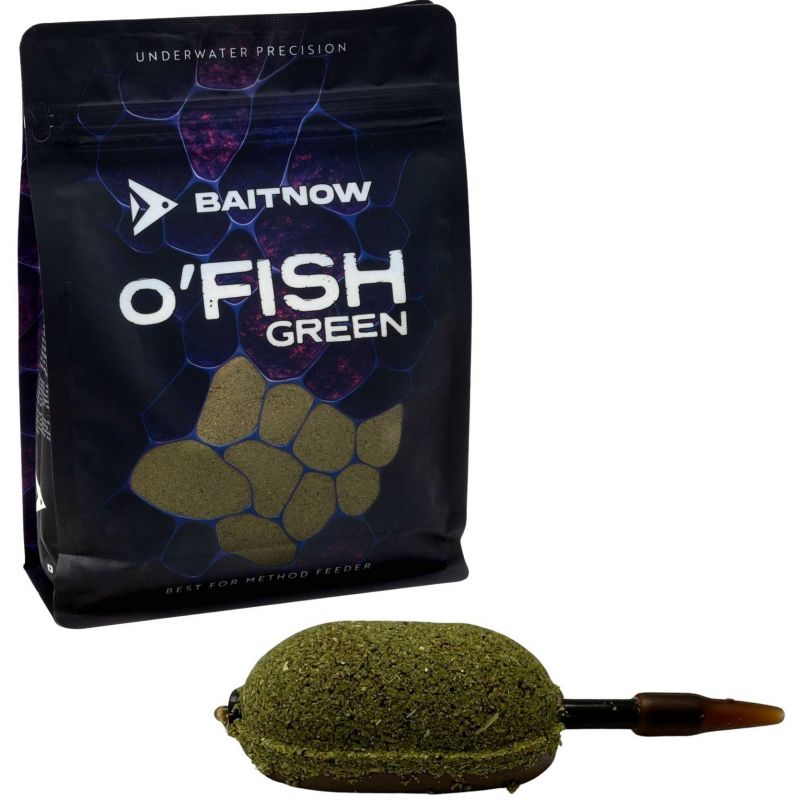 ZANĘTA BAITNOW METHOD FEEDER O'FISH GREEN 800g