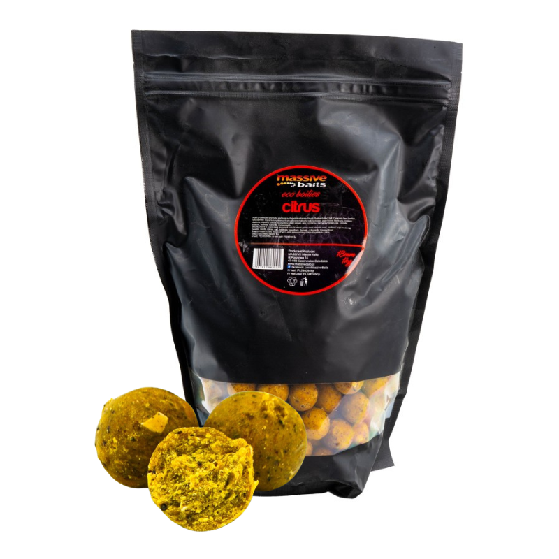 KULKI MASSIVE BAITS ECO BOILIES 18mm 1kg CITRUS