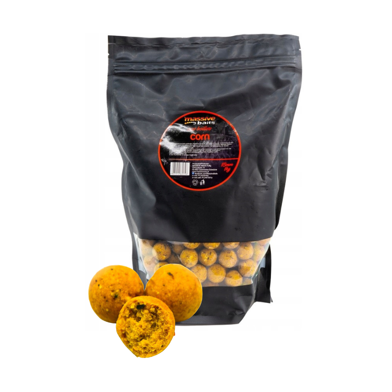 KULKI MASSIVE BAITS ECO BOILIES 18mm 1kg CORN