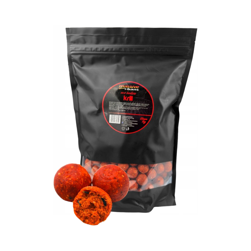 KULKI MASSIVE BAITS ECO BOILIES 18mm 1kg KRILL