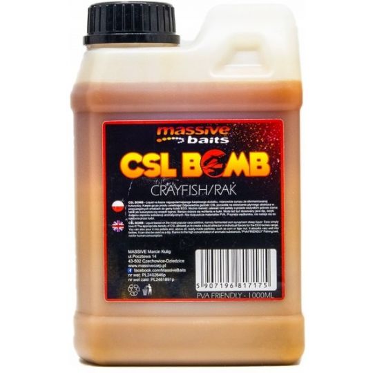 LIQUID BOOSTER MASSIVE BAITS CSL CRAYFISH 1L