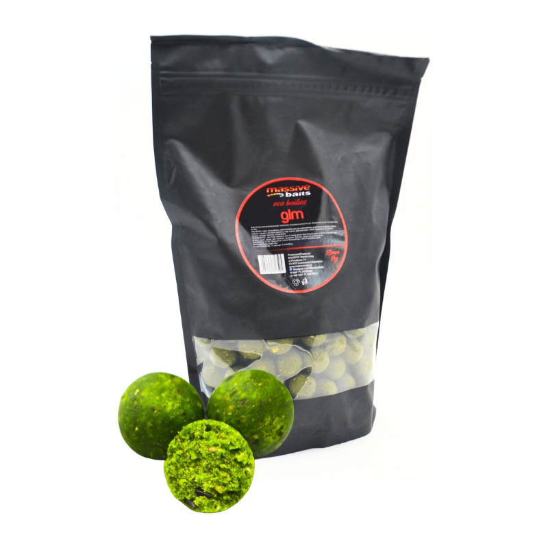 KULKI MASSIVE BAITS ECO BOILIES 18mm 1kg GLM MAŁŻA