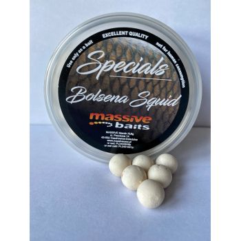 KULKI MASSIVE BAITS POP UPS BOLSENA SQUID 11mm 150