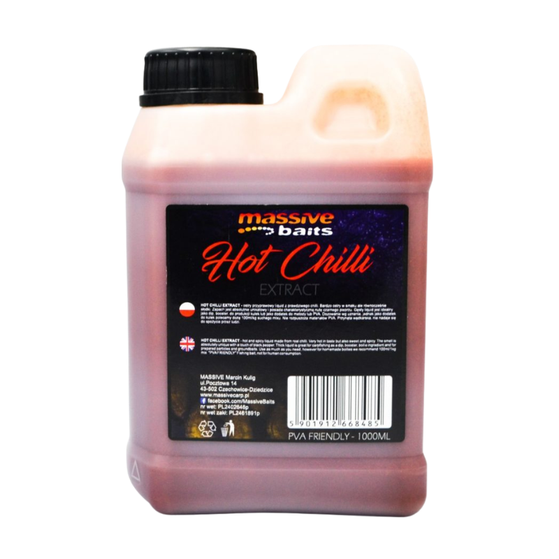LIQUID ZALEWA MASSIVE BAITS HOT CHILLI EKSTRACT 1L
