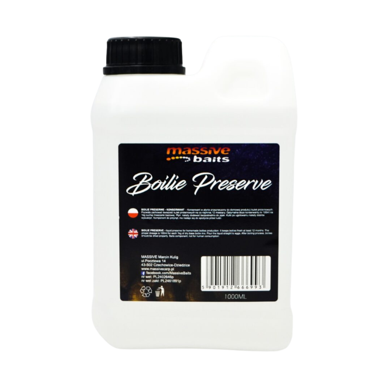 LIQUID KONSERWANT PASZOWY DO KULEK MASSIVE BAITS 1