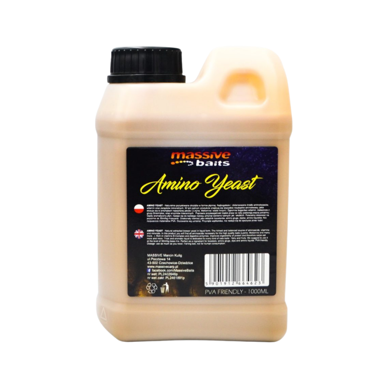 PŁYNNE DROŻDZE MASSIVE BAITS AMINO YEAST 1L