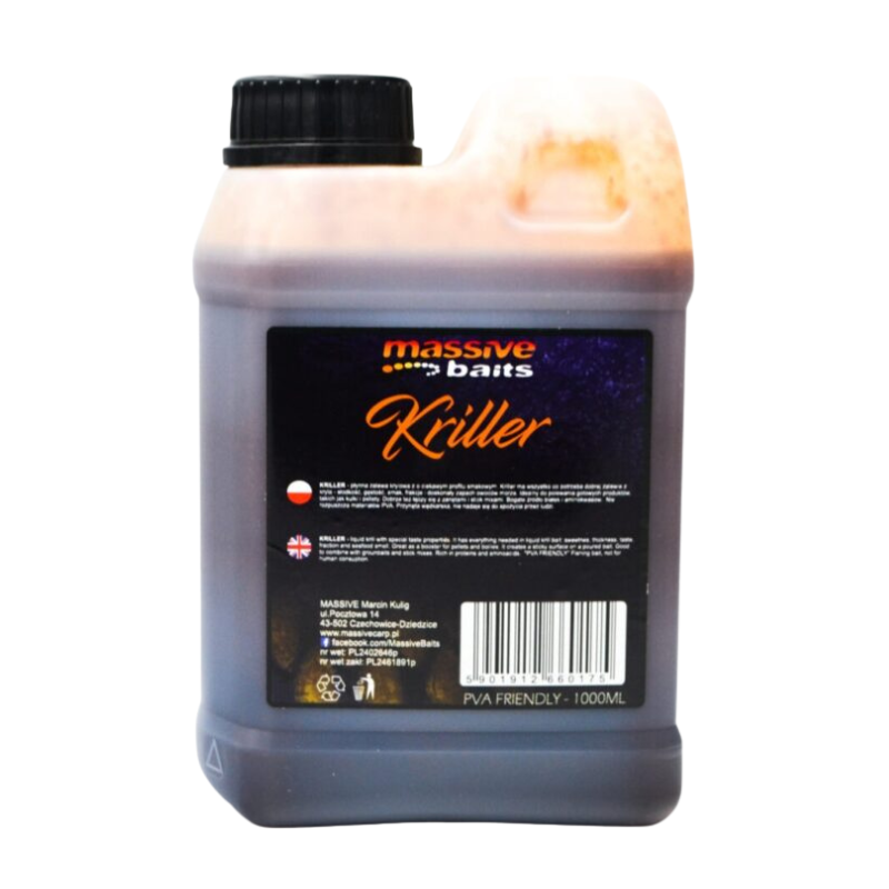 LIQUID ZALEWA MASSIVE BAITS KRILLER 1L