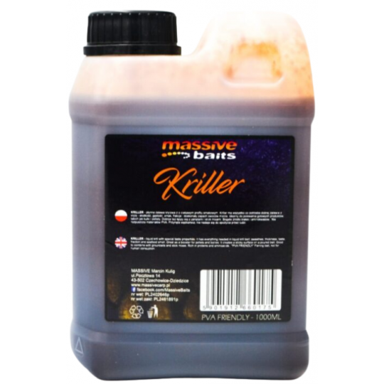 LIQUID ZALEWA MASSIVE BAITS KRILLER 1L