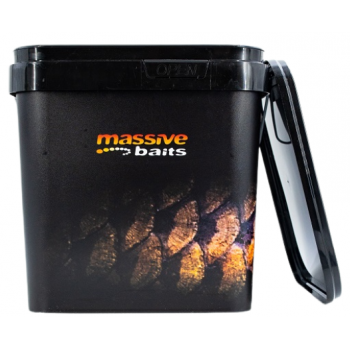 WIADRO MASSIVE BAITS CZARNE...