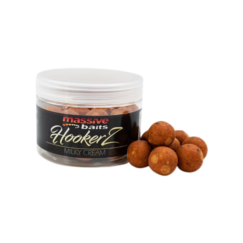 KULKI MASSIVE BAITS HOOKERZ MILKY CREAM 22mm 300ml
