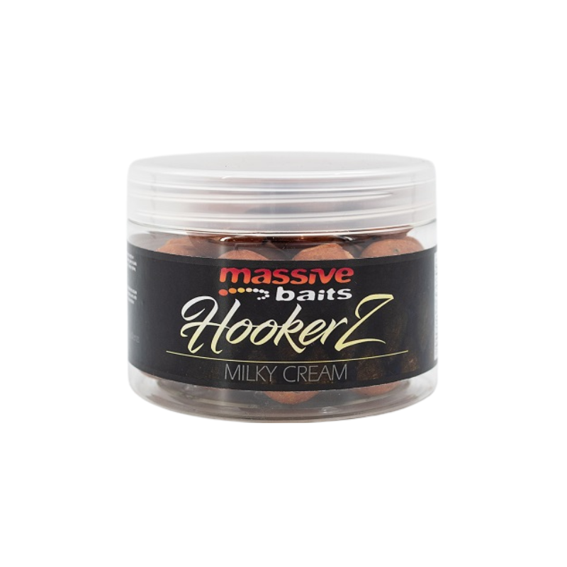 KULKI MASSIVE BAITS HOOKERZ MILKY CREAM 18mm 300ml