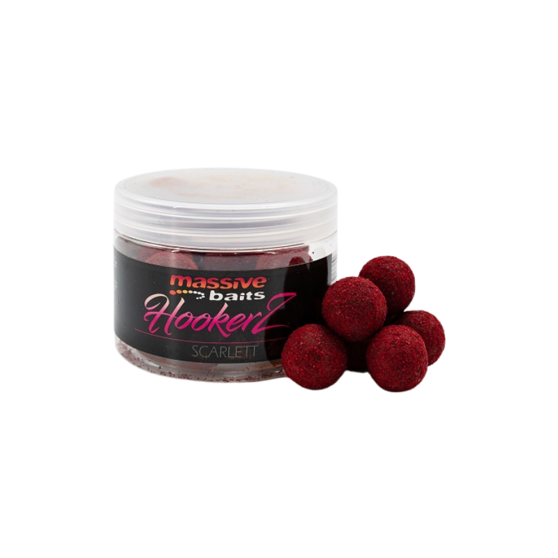 KULKI MASSIVE BAITS HOOKERZ SCARLETT ROBIN RED 22