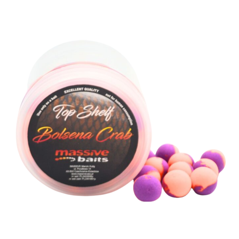 KULKI MASSIVE BAITS POP UPS BOLSENA CRAB 14mm 200