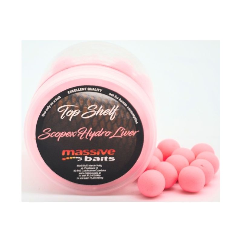 KULKI MASSIVE BAITS POP UPS SCOPEX HYDRO LIVER 14