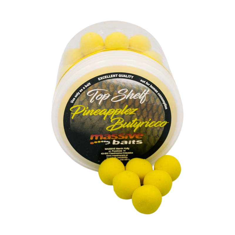 KULKI MASSIVE BAITS POP UPS PINEAPPLE BUTYRICCO 14