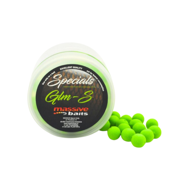 KULKI MASSIVE BAITS POP UPS GLM-S MAŁŻE 10mm 150ml
