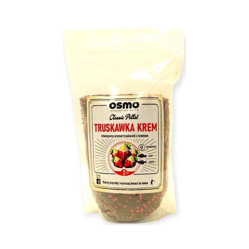 PELLET OSMO CLASSIC TRUSKAWKA KREM 800g