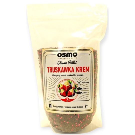 PELLET OSMO CLASSIC TRUSKAWKA KREM 800g