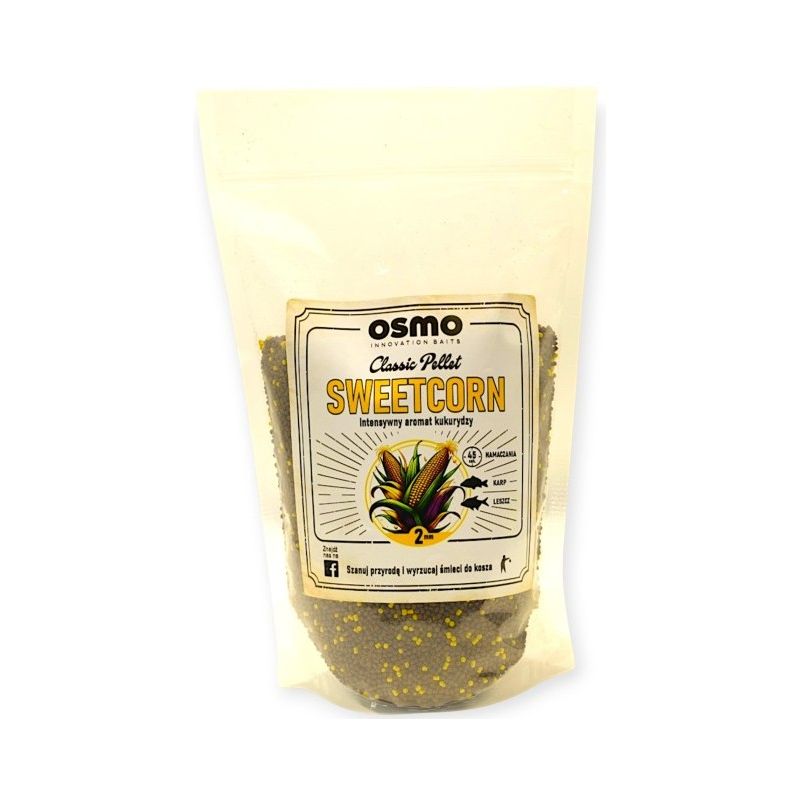 PELLET OSMO CLASSIC SWEETCORN SŁODKA KUKURYDZA 800