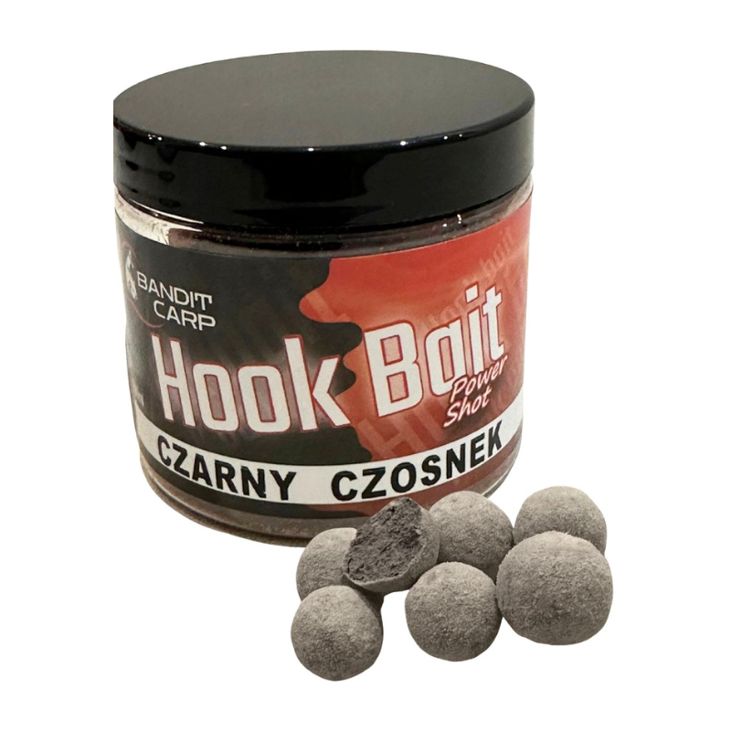 KULKI BANDIT POWER SHOT HOOK 16/20mm CZARNY CZOSNE